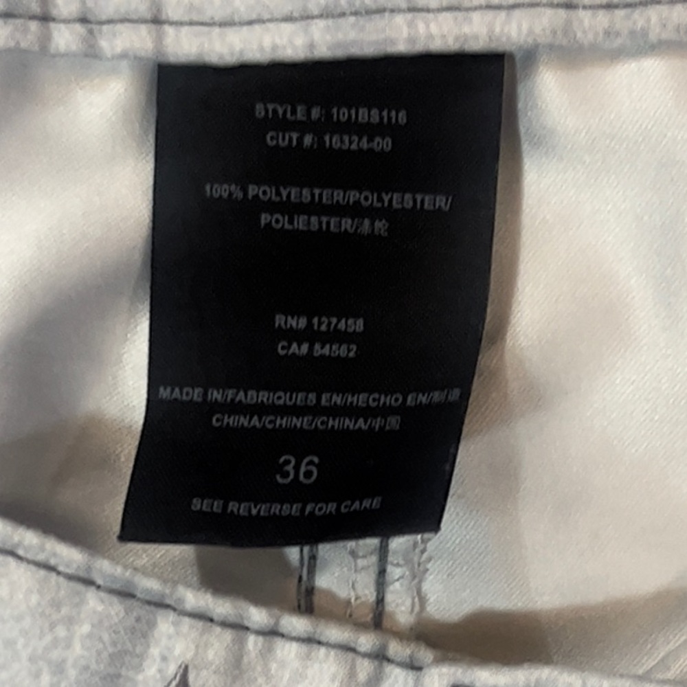Affliction Men’s Anderson Plaid Walkshorts Size 36 - Picture 6 of 9